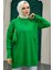 - Yeşil Tesettür Triko Tunik 20132Y 1