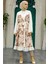 - Desenli Tesettür Kimono 86510DSN 1