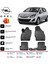 Opel Corsa D 2006-2014 4.5d Premium Havuzlu Siyah Paspas Takımı Kokusuz 1