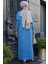 - Mavi Tesettür Triko Elbise 3409M 4
