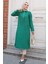 Cepli Yeşil Tesettür Tunik 4771Y 1