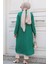 Cepli Yeşil Tesettür Tunik 4771Y 2