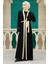- Kemerli Bej Tesettür Abaya 55440BEJ 2