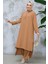 Arkası Uzun Camel Tesettür Ikili Takım 10102C 3