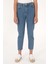 Kadın Açık Mavi Mom High Waist Fit Jean Pantolon 50297476-Dn0027 2