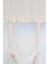 Naturel Potlu Tül Perde Retro Krem Fırfırlı 3
