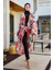 Remsa Tesettür Mayo Üzerine Tek Kaftan Kimono Pareo Turuncu RP027 Lotus 4