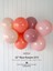 12 Adet Standart Boy 12'' Rose Karışım Balon 2