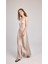 Bella - Saten Maxi Elbise 4