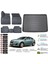 Chevrolet Cruze Hatchback 2011 Model Esnek Bagaj Havuzu Araca Özel Siyah Paspas Takımı 1