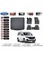 Ford Tourneo Connect 2025 Model Bagaj Havuzu Araca Özel Paspas Takımı Flex 1