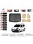 Citroen Nemo 2008 Model Bagaj Havuzu(Paspası)+Araca Özel Bej Paspas Takımı Flex 1