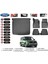 Ford Tourneo Courier 2025 Model Bagaj Havuzu Araca Özel Paspas Takımı Flex 1