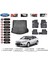Ford Focus 3 Sedan 2013 Model Bagaj Havuzu Araca Özel Paspas Takımı Flex 1