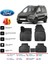 Ford Courier 2014-2023 4.5d Premium Havuzlu Siyah Paspas Takımı Kokusuz 1