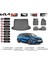 Kia Ceed Hb 2021 Model Bagaj Havuzu Araca Özel Paspas Takımı Flex 1