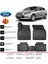 Ford Focus 3 Hatchback 2011-2014 4.5d Premium Havuzlu Siyah Paspas Takımı Kokusuz 1