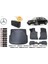Mercedes C Serisi W204 2008 Model Bagaj Havuzu+4d Araca Özel Havuzlu Paspas Takımıı Rice 1