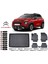 Citroen C3 Aircross 2018 Model Alt Kademe Bagaj Havuzu Araca Özel Siyah Extra Havuzlu Paspas Takımı 1