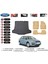 Ford Focus 2 Sedan 2008 Model Bagaj Havuzu(Paspası)+Araca Özel Bej Paspas Takımı Flex 1