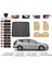 Peugeot 407 Stw 2003 Model Bagaj Havuzu(Paspası)+Araca Özel Bej Paspas Takımı Flex 1