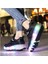 Unisex Skateboard Ayakkabı Şarj Edilebilir LED Işıklı Kapanabilir Tekerlekli 1