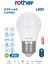 RTL09121-5 Rother G45 LED Ampul 6W E27 470 Lümen 3000K Sarı Işık Enerji Tasarruflu Ampul 5 Adet 2