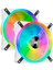 Ql Serisi, Icue QL140 Rgb Beyaz, 140MM, Pwm, Lighting Node Core Rgb Kontrolcü Dahil, Rgb Fan, 2'li Paket (CO-9050106-WW) 1