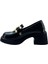 26101012R Rugan Deri Kadın Topuklu Loafer 4