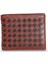 Örgü Desenli Taba Kahve Hakiki Deri Erkek Cüzdanı P878 4