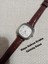 Marka Model Kare-Oval Gümüş Kasa Retro Still - Koyu Kahve Kordon Kadın Kol Saati 0054 1