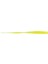 Aji Straight Tail Silikon Kurt 005 - Clear Chartreuse 76MM - 12Lİ 1
