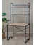 Nordic Style Çalışma Masası Kitaplıklı Çok Amaçlı Organizer 7