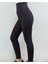 Kadın Siyah Düz Tayt 1