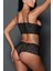 Kadın Siyah Şortlu Dantelli Bralet Takımı 5