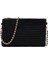 Kadın Siyah Uzun Zincir Askılı Baskılı Portföy Çanta 25ABD243118 1