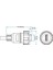 YU-USB2-MP-MP-1M-002 Su Geçirmez Erkek-Erkek USB Konnektör - 1m Kablo 2
