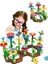52 Parça Bahçe Çiçek Yapım Seti Yapı Blokları Yapboz Bul Tak Puzzle Eğitici Oyuncak Çiçek Bahçesi 3