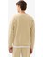 Erkek Sweatshirt 40839 - Krem 2