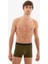 Erkek Pamuk Elastan Boxer 40863 - Yeşil 1