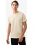 Erkek T-Shirt 40818 - Krem 1