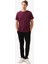 Erkek T-Shirt 40818 - Bordo 5