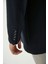 Slim Fit Lacivert Palto 4