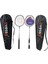 BST-710 Badmington Raket Seti Gri 1