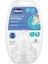 Chicco Wellbeing Silikon 2'li Biberon Emziği 2 Ay+ 1