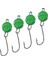 Avlivari Hareketli Yeşil Jighead 2 gr 2