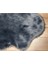 Puffin Kuzu Post Gri Üst Kalite Yıkanabilir Yumuşak Dokulu Peluş Halı 5