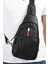 Erkek Siyah Çapraz Askılı Omuz Çantası Çapraz Çanta 2