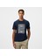 Erkek Lacivert Regular Fit Baskılı T-Shirt V55206T.4NV 1