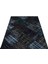 Iskece Siyah Eskitme Etnik Modern Desenli Yün Hav Toz Vermez Leke Tutmayan Salon Yolluk Mutfak El Dokuma Halı 3